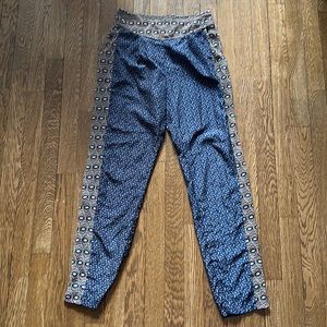 Stretchy silky pants